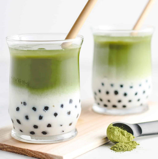 Matcha bubble tea - Tealih best organic ceremonial matcha in Canada